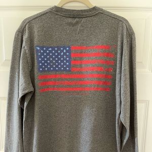 Southern Marsh Men’s M Gray Long Sleeve T-Shirt